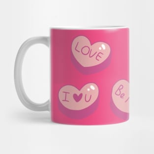 Candy Hearts Mug